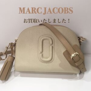 【質屋かんてい局松山久万ノ台店】MARC JACOBS(マークジェイコブス)のショルダーバッグをお買取致しました！