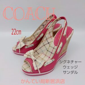 【質屋かんてい局新居浜店】でCOACH(コーチ)をお買取致しました！