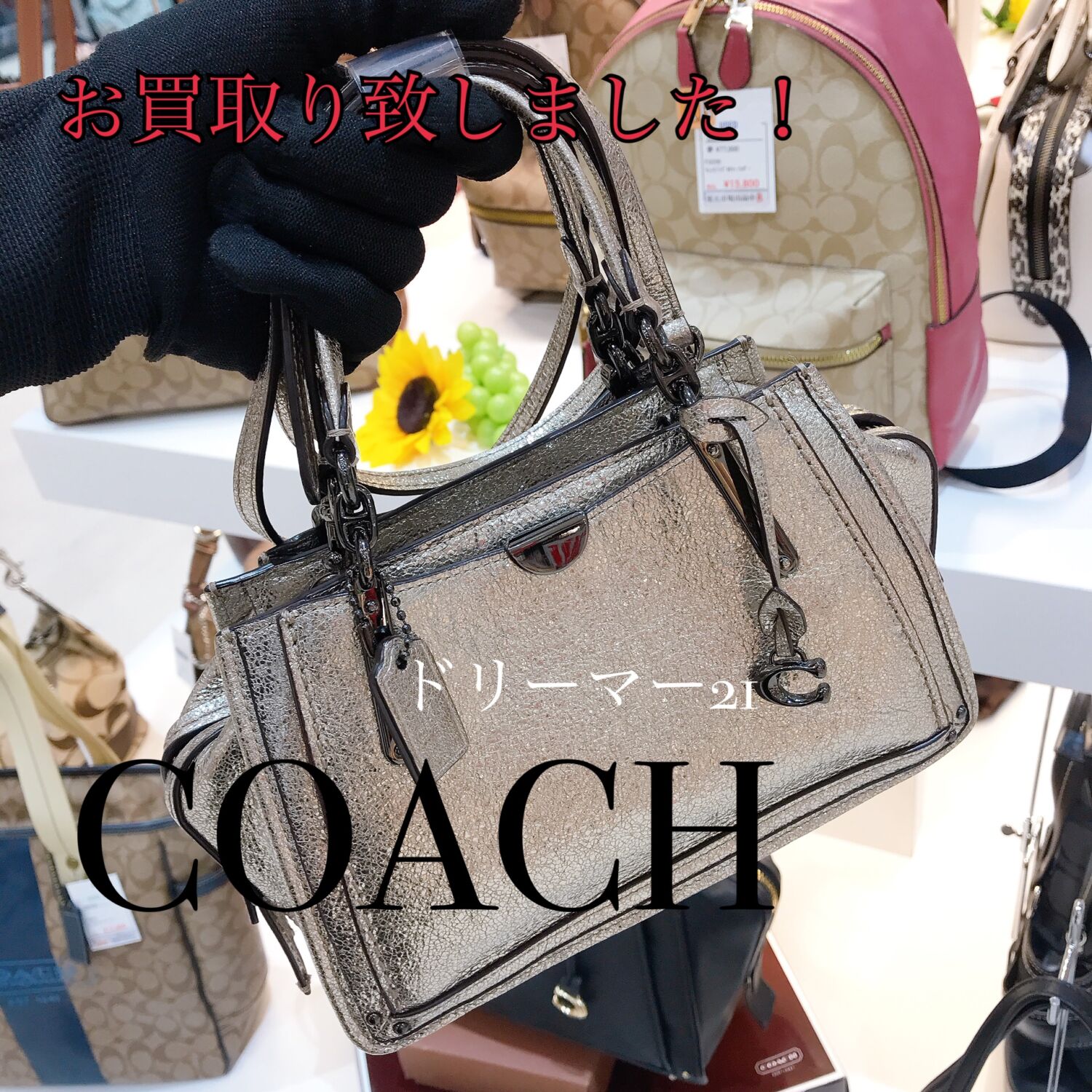 質屋かんてい局松前R56号店】でCOACH(コーチ)をお買取致しました
