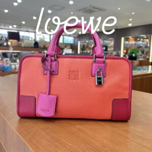 【質屋かんてい局松山朝生田店】LOEWE(ロエベ)バッグをお買取致しました！