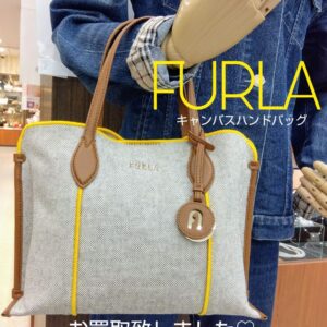 【質屋かんてい局新居浜店】FURLA(フルラ)をお買取致しました！