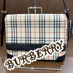 【質屋かんてい局松前R56店】でBURBERRYのバッグをお買取致しました！