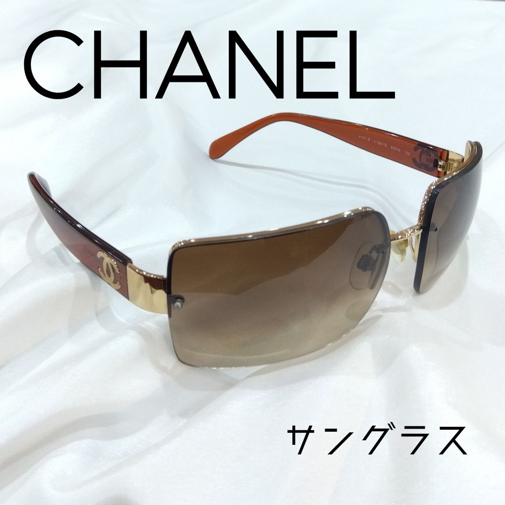 【中古】CHANEL　シャネル　サングラス　ブラウン/ゴールド　ケースなし　※ゆがみあり　5260-Q-A＿S24＿s-0354-r24 楽天市場】chanel(シャネル) サングラスの通販