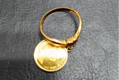 K18 コインリング K18 コインリング