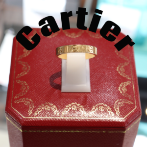 リング【質屋かんてい局松山朝生田店】Cartierをお買取致しました！