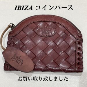 【質屋かんてい局松前R56号店】でIBIZA/イビザのコインパースをお買取致しました！