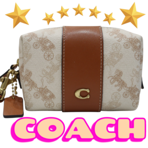 小物【質屋かんてい局松山朝生田店】でCOACHのポーチをお買取致しました！