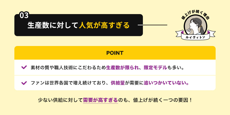 生産数に対して人気が高すぎる